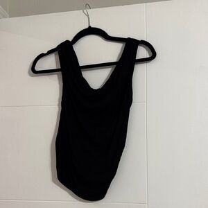 Tiger Mist Elegant Black Top